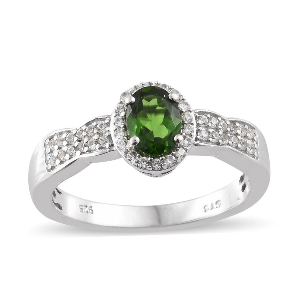 🌹Chrome Diopside Halo